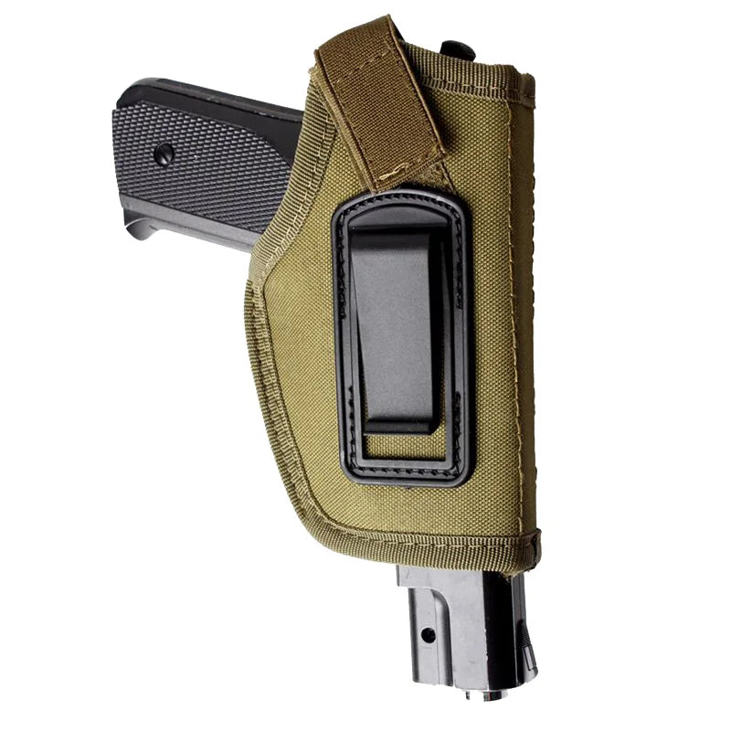 Tactical Nylon Holster Concealed Carry Holster Belt Clip Airsoft Gun Holster For G 17 19 P226 92 Colt 1911