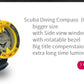 WristBand sighting compass, water proof, Light weight outdoors trekking ,hunting, hiking / with extra powerful luminous compass
