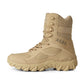 New Men High Quality Brand Leather Boots Tactical Desert Combat Boots Men's Outdoor Hiking Shoes Work Safty Ankle Boots