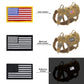 Durable Tactical Military Dog Harness Strong Nylon Pet Vest Working Dog Training Harness With 2 Bag 3 Flag For Small Large Dogs