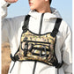 Outdoor Tactical Vest Multi-Functional Waterproof Wear-resistant Backpack Men's Tactical Chest Bag for Hunting Fishing Camping