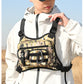 Outdoor Tactical Vest Multi-Functional Waterproof Wear-resistant Backpack Men's Tactical Chest Bag for Hunting Fishing Camping