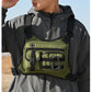 Outdoor Tactical Vest Multi-Functional Waterproof Wear-resistant Backpack Men's Tactical Chest Bag for Hunting Fishing Camping