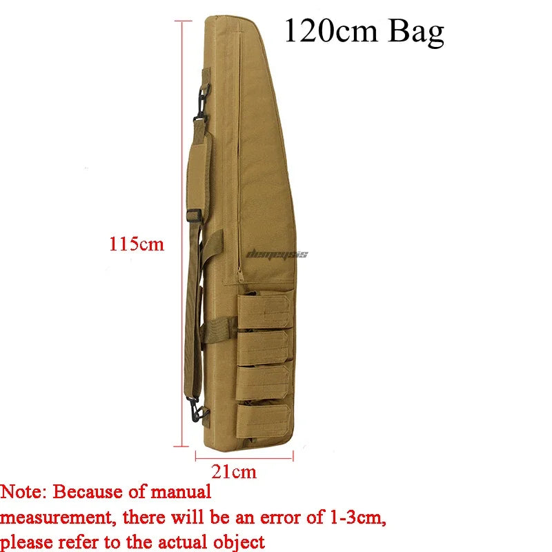 70 95 115cm Gun Bag Case Tactical Rifle Bag Backpack Sniper Carbine Airsoft Shooting Carry Shoulder Bags for Hunting Tools