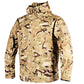 （Not A Set） RU Camo Waterproof and Warm Men's Winter Soft Shell Special Tactical Hooded Jacket Multi Pocket Tactical Pants