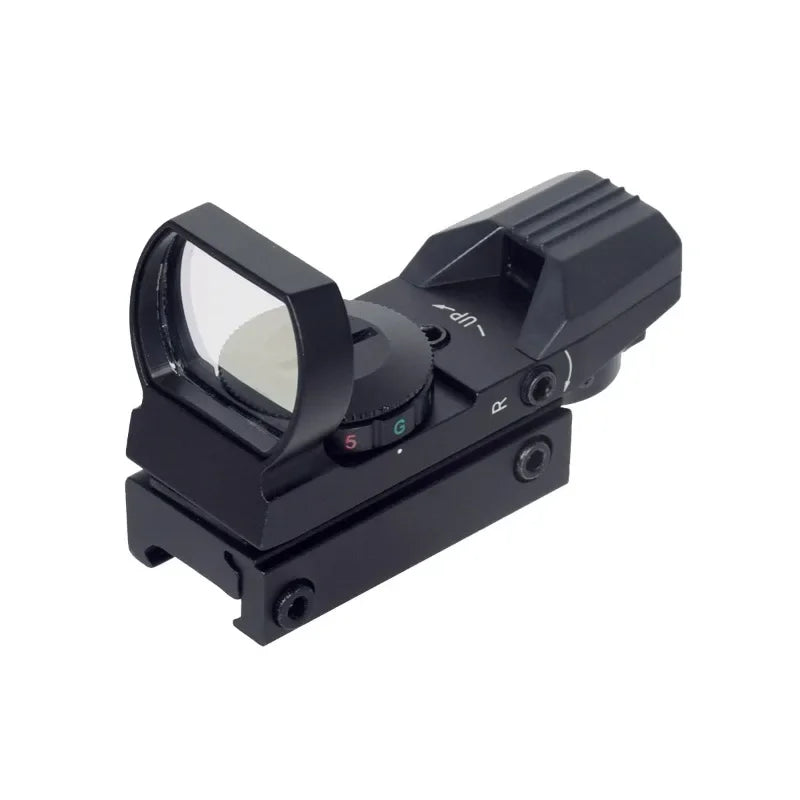 Tactical Holographic Red Dot Sight Scope 4 Reticle Collimator Optical Sight Riflescope Hunting Airsoft Optics 20mm Pictinny Rail
