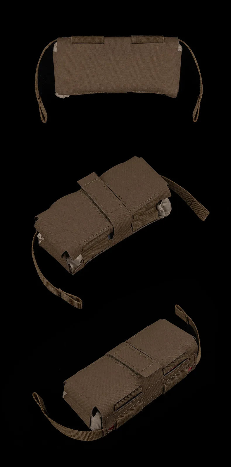 Compact Trauma Kit Tactical IFAK Medical First Aid Pouch Outdoors Hunting Camping Patrol Survival Equipment