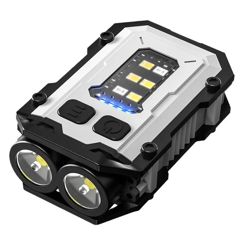 Outdoor EDC Portable Mini Light Camping Hiking Safety Flashing Light Strobe Light For Molle System  25mm Backpack Strap