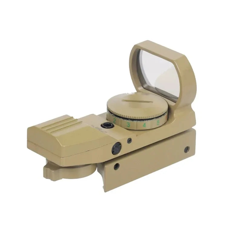 Tactical Holographic Red Dot Sight Scope 4 Reticle Collimator Optical Sight Riflescope Hunting Airsoft Optics 20mm Pictinny Rail