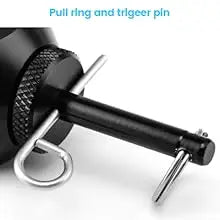 Camp Security Perimeter Trip Wire Alarm, Camping Safety Alarm, Anti-Intruder Early Warning System, Made of 6061 Aluminum
