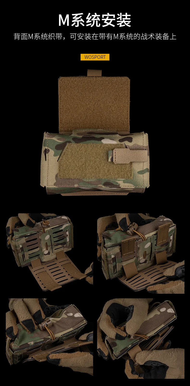 Compact Trauma Kit Tactical IFAK Medical First Aid Pouch Outdoors Hunting Camping Patrol Survival Equipment
