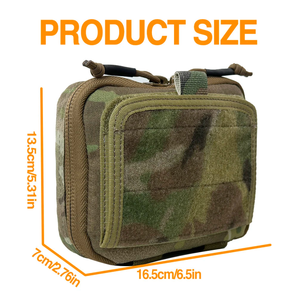 EMERSONGEARSA dmin Multi-Purpose Map Bag 500D Nylon Tactical Molle EDC Pouches Equipment Storage Bag