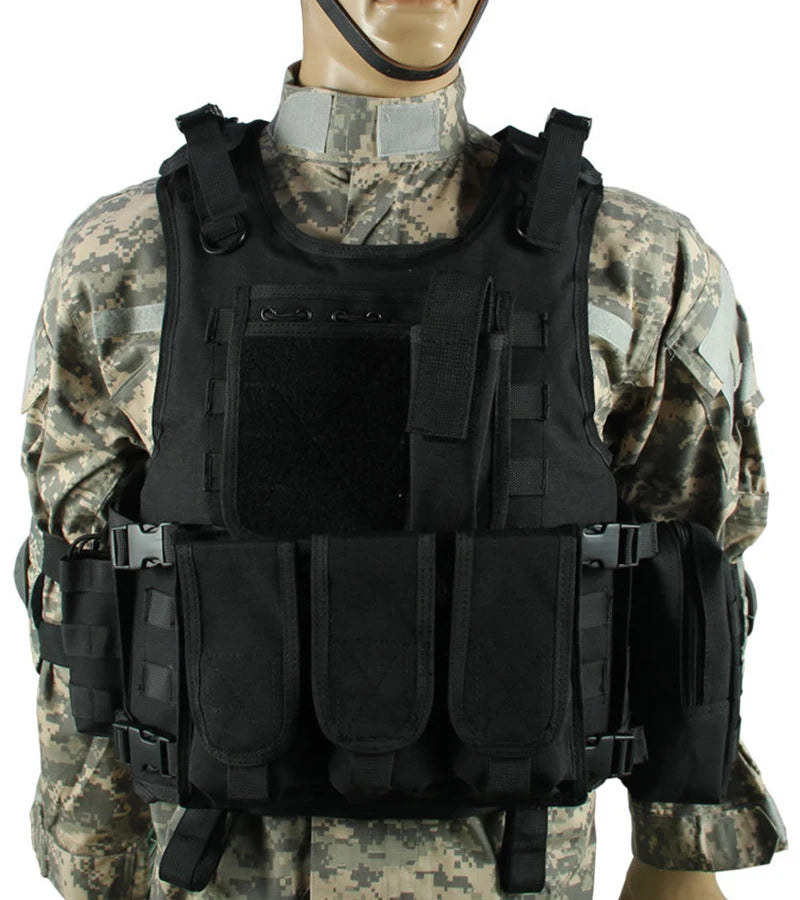 Military tactics Vest Flat Vehicle Swat Fishing and Hunting Equipment Military Army Armored Police Vest CS Painted Bullet Vest