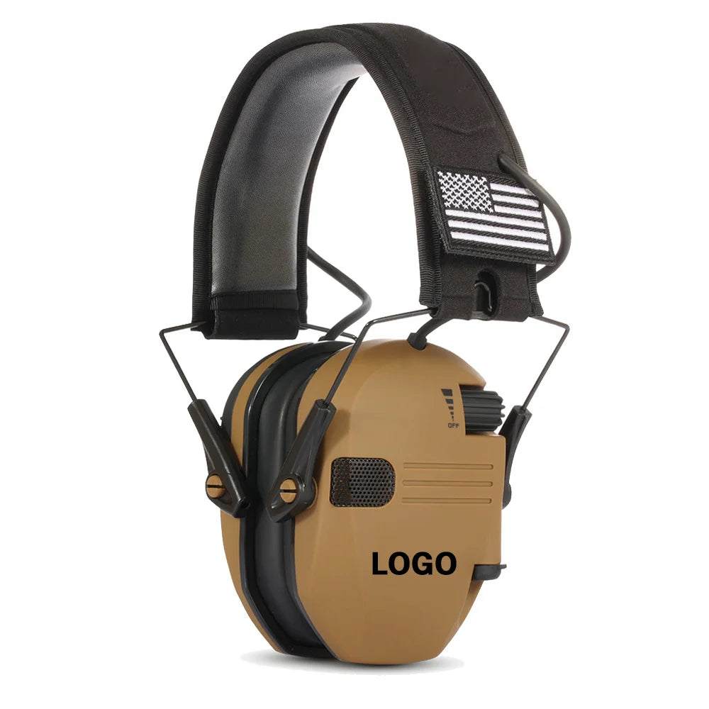 Active Hunting Tactical Earmuff with Case for Shooting Electronic Hearing protection Headset Noise Reduction hunting headphone