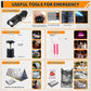 252-Piece Emergency Survival Kit with MOLLE Bag, First Aid Gear for Outdoor Adventure, Car Travel, Earthquake Preparedness