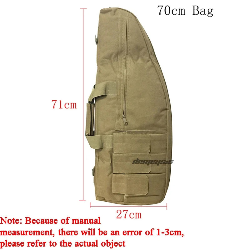 70 95 115cm Gun Bag Case Tactical Rifle Bag Backpack Sniper Carbine Airsoft Shooting Carry Shoulder Bags for Hunting Tools