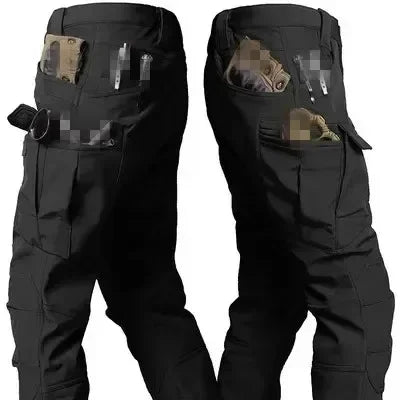 （Not A Set） RU Camo Waterproof and Warm Men's Winter Soft Shell Special Tactical Hooded Jacket Multi Pocket Tactical Pants
