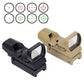 Tactical Holographic Red Dot Sight Scope 4 Reticle Collimator Optical Sight Riflescope Hunting Airsoft Optics 20mm Pictinny Rail
