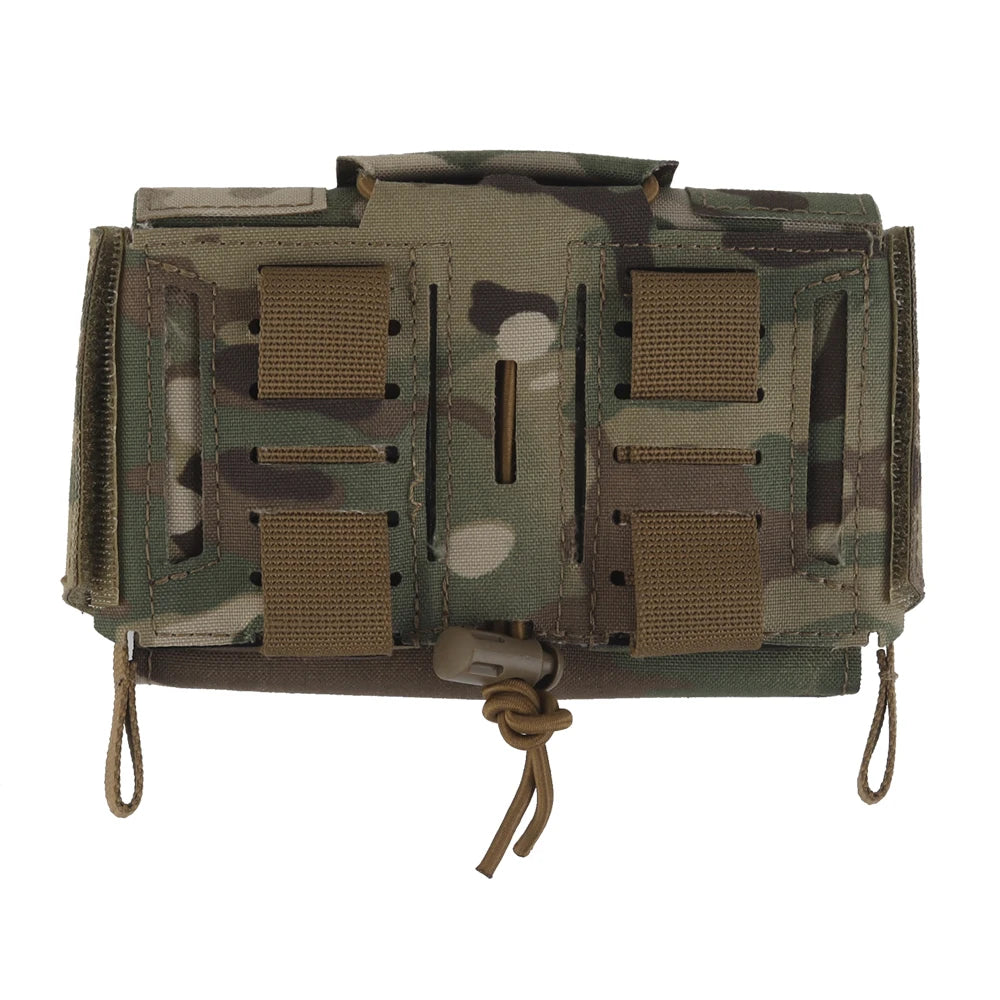 Camo Style MD2 Compact Trauma Kit Tactical IFAK Medical First Aid Pouch Outdoors Hunting Camping Patrol Survival Equipment