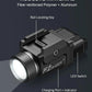 500 Lumens Pistol Light Rechargeable Flashlight with Strobe Mode For Picatinny and GL Rails Mini Gun light