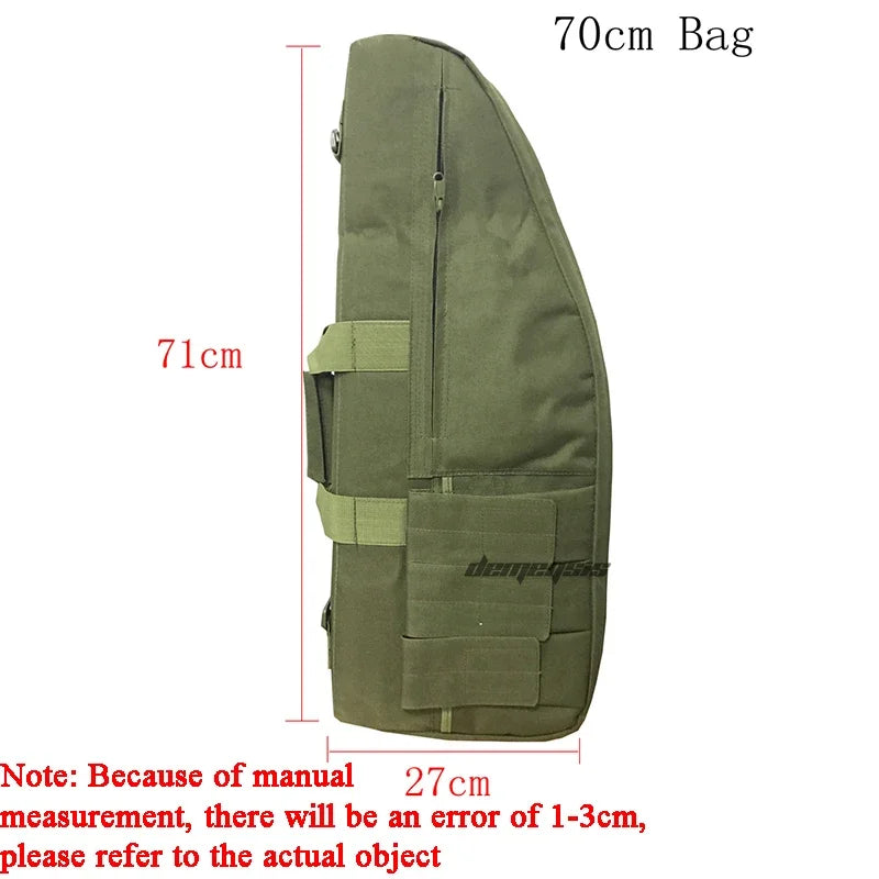 70 95 115cm Gun Bag Case Tactical Rifle Bag Backpack Sniper Carbine Airsoft Shooting Carry Shoulder Bags for Hunting Tools