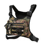 Outdoor Tactical Vest Multi-Functional Waterproof Wear-resistant Backpack Men's Tactical Chest Bag for Hunting Fishing Camping