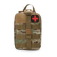 Hot!Tactical Hunting EDC Molle Pouch Outdoor Survival Emergency Medical Kit IFAK Waist Pack Bag First aid kit Hiking Accessories