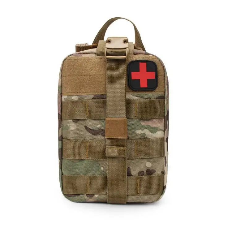 Hot!Tactical Hunting EDC Molle Pouch Outdoor Survival Emergency Medical Kit IFAK Waist Pack Bag First aid kit Hiking Accessories