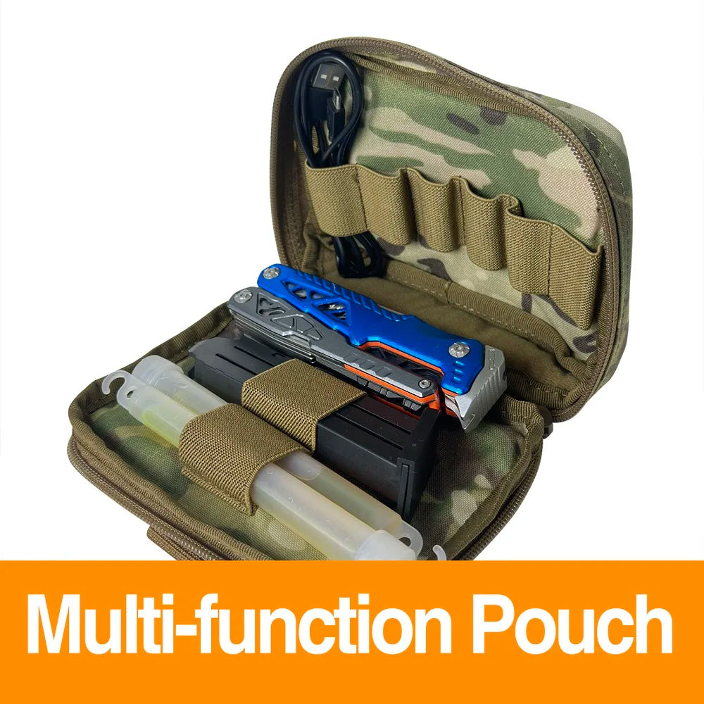EMERSONGEARSA dmin Multi-Purpose Map Bag 500D Nylon Tactical Molle EDC Pouches Equipment Storage Bag