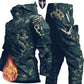 （Not A Set） RU Camo Waterproof and Warm Men's Winter Soft Shell Special Tactical Hooded Jacket Multi Pocket Tactical Pants