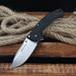 Cold 62RQ EDC Pocket Folding Knife AUS-10A Steel Outdoor Camping Hunting Bushcraft Survival Tools 10'' Large knives for men gift