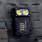 Multifunctional Ajustable Angle LED Flashlight Outdoors Tactical Portable Work Light Magnet USB Molle Backpack Camping Light