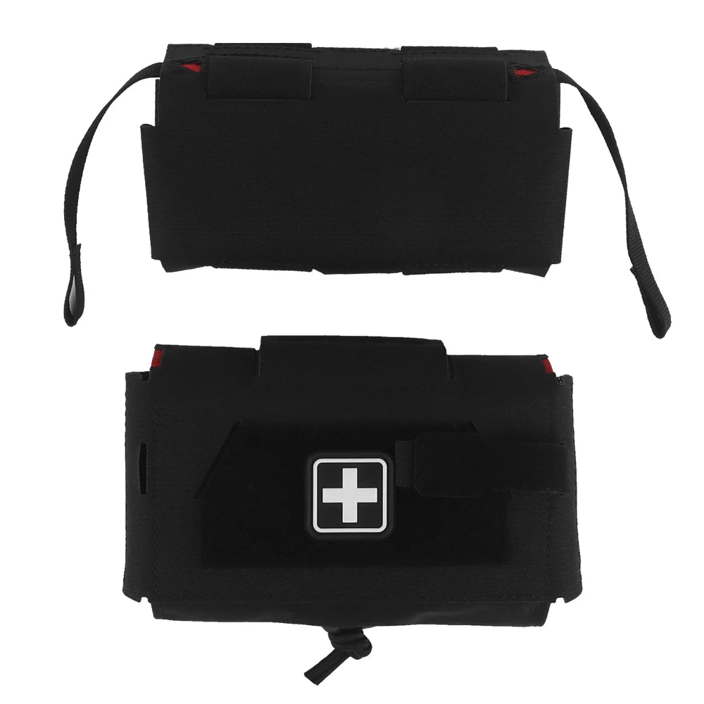 Camo Style MD2 Compact Trauma Kit Tactical IFAK Medical First Aid Pouch Outdoors Hunting Camping Patrol Survival Equipment