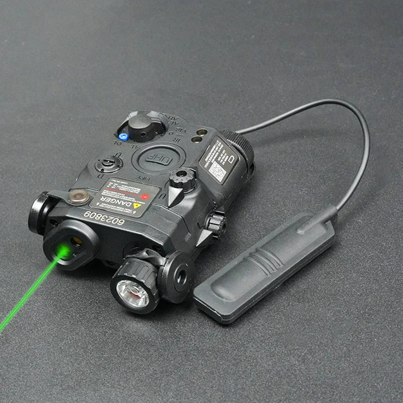 US Warehouse Tactical PEQ15 Green Red laser Airsoft PEQ-15 IR Laser OR  IR Fill Light version Aiming Pointer IR Laser Flashlight