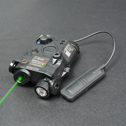 US Warehouse Tactical PEQ15 Green Red laser Airsoft PEQ-15 IR Laser OR  IR Fill Light version Aiming Pointer IR Laser Flashlight
