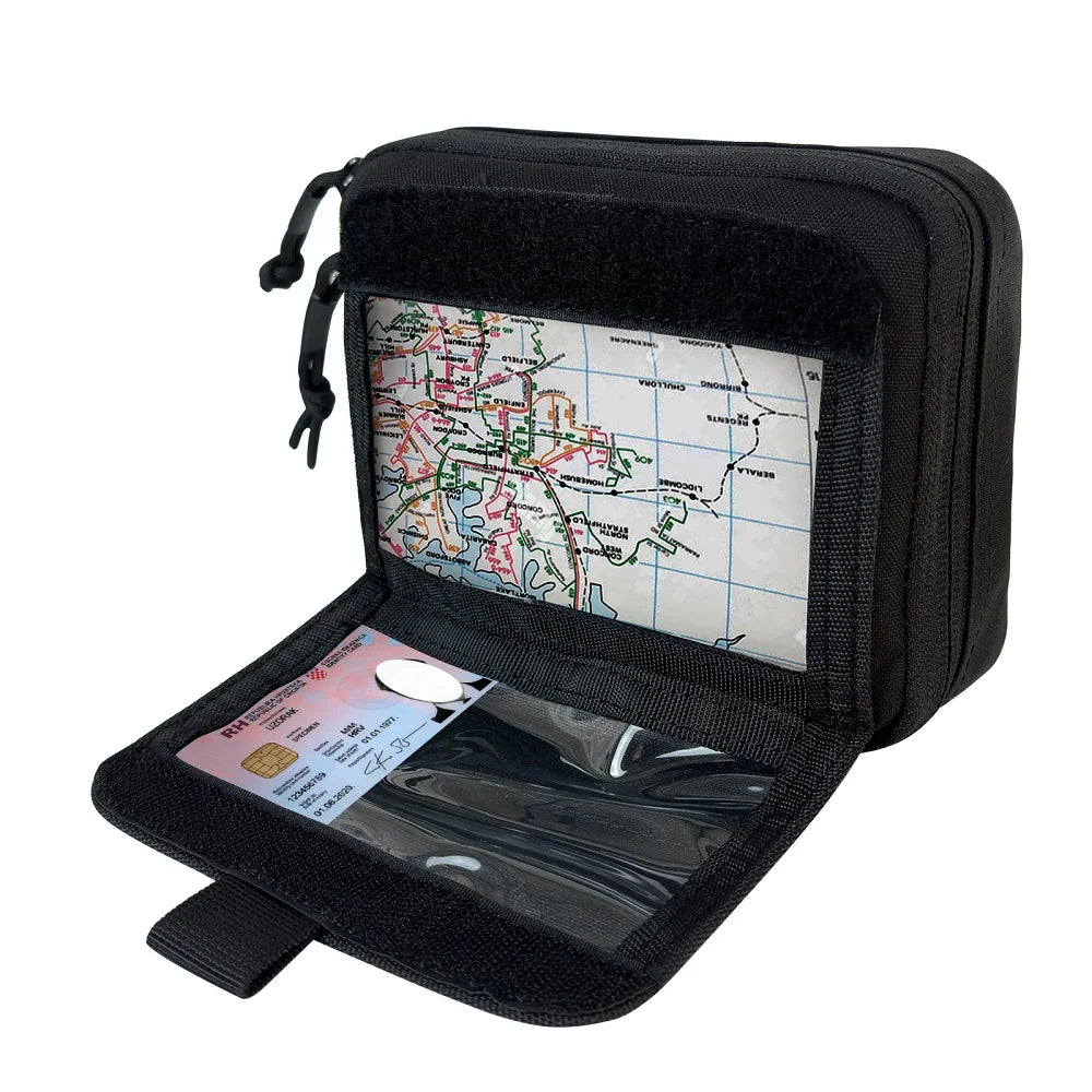 EMERSONGEARSA dmin Multi-Purpose Map Bag 500D Nylon Tactical Molle EDC Pouches Equipment Storage Bag