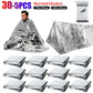 5-30pcs Outdoor Emergency Survival Blanket First Aid Rescue Kit Waterproof Waterproof Foil Thermal Camping  Blanket Hot
