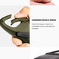 LED Flashlight Hand Crank Solar Powered Rechargeable Survival Gear Self Powered Charging Torch Dynamo for Fishing Boating Hiking