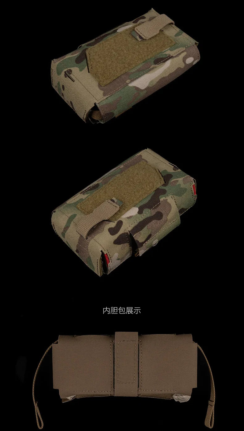 Compact Trauma Kit Tactical IFAK Medical First Aid Pouch Outdoors Hunting Camping Patrol Survival Equipment