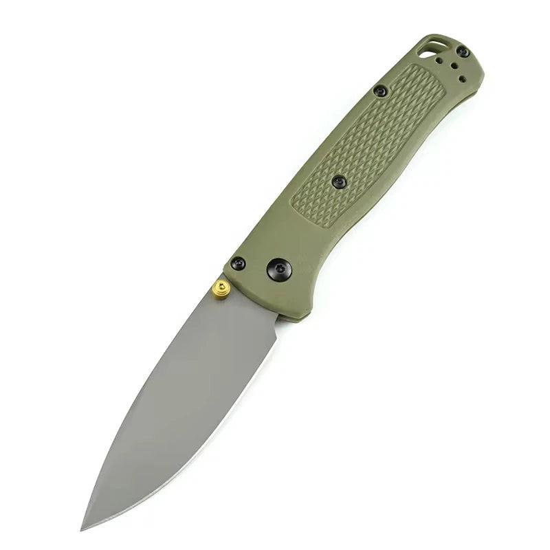 BM 535 Bugout Multi EDC Folding Knife Grivory Handle Drop Point Ultra Lightweight Outdoor Hunting Camping Fishing Pocket Tools