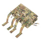 Tactical Molle Pouch with Triple Magazine Pouch Open-Top Mag Pouches Universal Cartridge Holder Accessories Bag