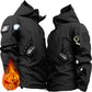 （Not A Set） RU Camo Waterproof and Warm Men's Winter Soft Shell Special Tactical Hooded Jacket Multi Pocket Tactical Pants