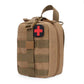 Hot!Tactical Hunting EDC Molle Pouch Outdoor Survival Emergency Medical Kit IFAK Waist Pack Bag First aid kit Hiking Accessories