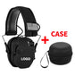 Active Hunting Tactical Earmuff with Case for Shooting Electronic Hearing protection Headset Noise Reduction hunting headphone