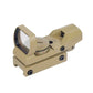 Tactical Holographic Red Dot Sight Scope 4 Reticle Collimator Optical Sight Riflescope Hunting Airsoft Optics 20mm Pictinny Rail