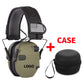 Active Hunting Tactical Earmuff with Case for Shooting Electronic Hearing protection Headset Noise Reduction hunting headphone