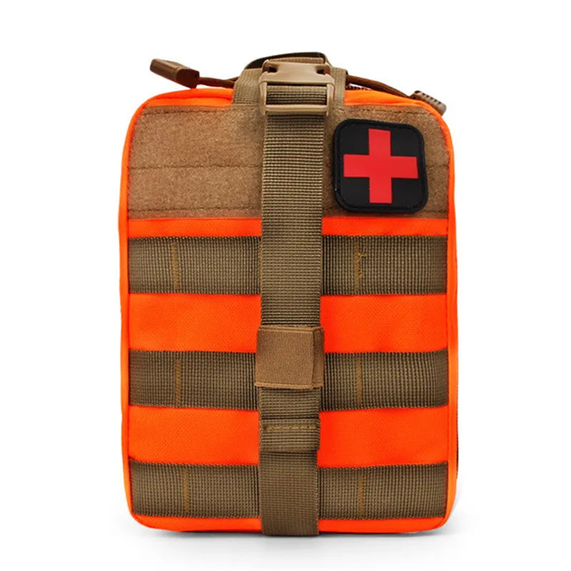 Hot!Tactical Hunting EDC Molle Pouch Outdoor Survival Emergency Medical Kit IFAK Waist Pack Bag First aid kit Hiking Accessories