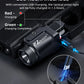 500 Lumens Pistol Light Rechargeable Flashlight with Strobe Mode For Picatinny and GL Rails Mini Gun light