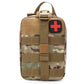 Hot!Tactical Hunting EDC Molle Pouch Outdoor Survival Emergency Medical Kit IFAK Waist Pack Bag First aid kit Hiking Accessories
