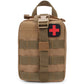 Hot!Tactical Hunting EDC Molle Pouch Outdoor Survival Emergency Medical Kit IFAK Waist Pack Bag First aid kit Hiking Accessories